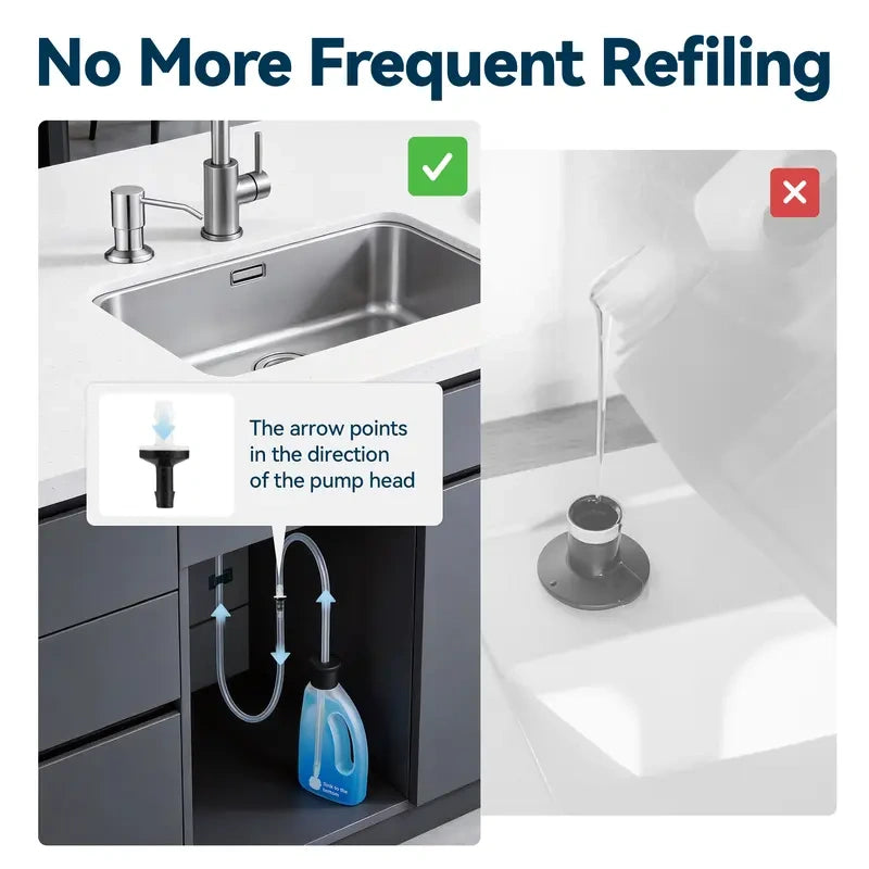Kitchen Sink Soap Dispenser Tube Kit