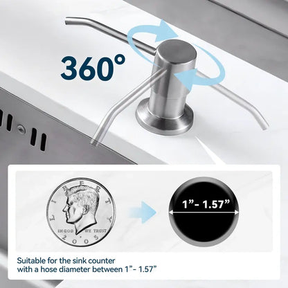 Kitchen Sink Soap Dispenser Tube Kit