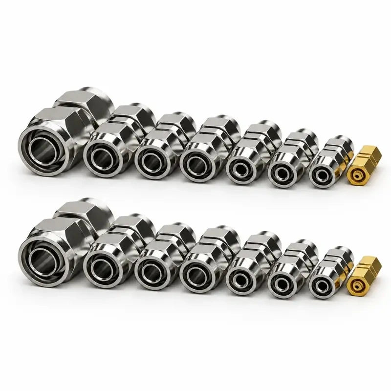 Heavy Duty Truck/RV Pneumatic Air Line Fitting Set
