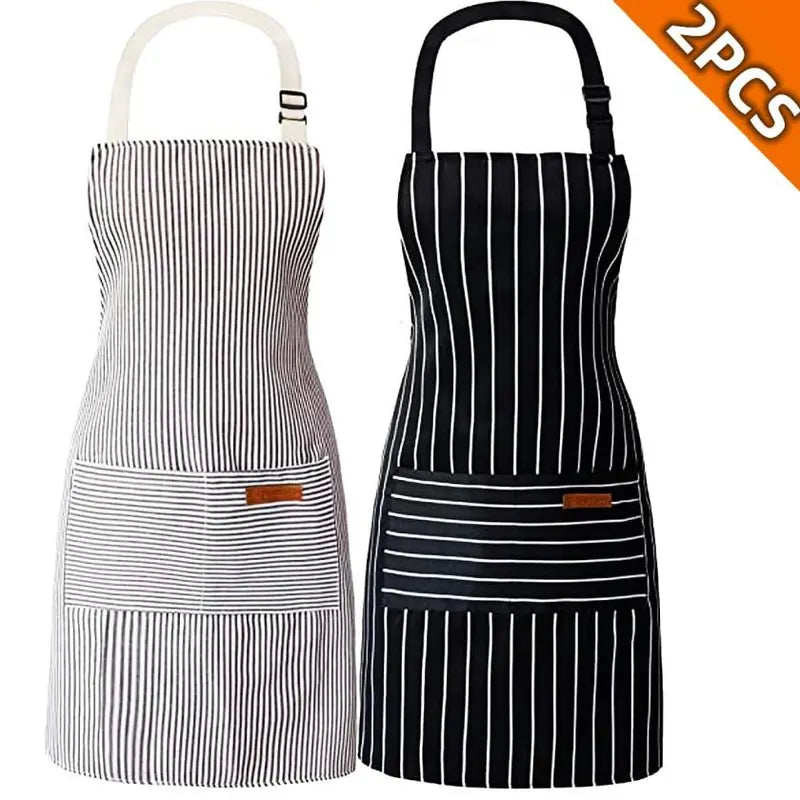 Brown and Black kitchen apron set - view 2