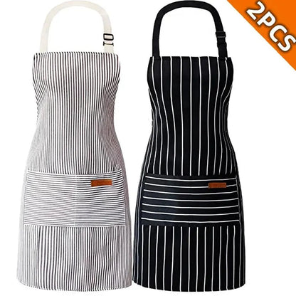 Brown and Black kitchen apron set - view 2