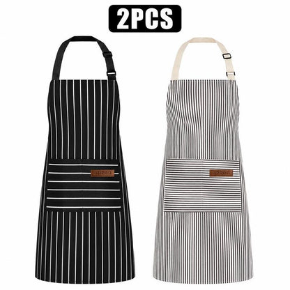 Brown and Black kitchen apron set - view 1