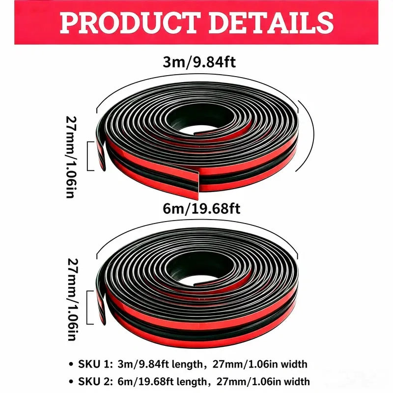 Car Windshield Rubber Seal