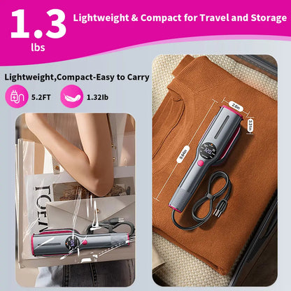 Wrinkle-Free Clothes in Seconds, Anywhere Anytime