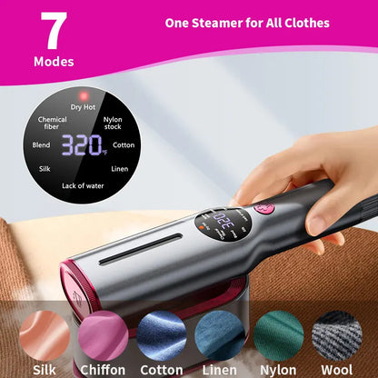 Wrinkle-Free Clothes in Seconds, Anywhere Anytime