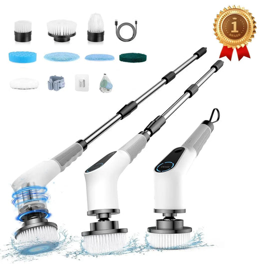Electric Spin Scrubber, Cordless Power Scrubber Cleaning Tool