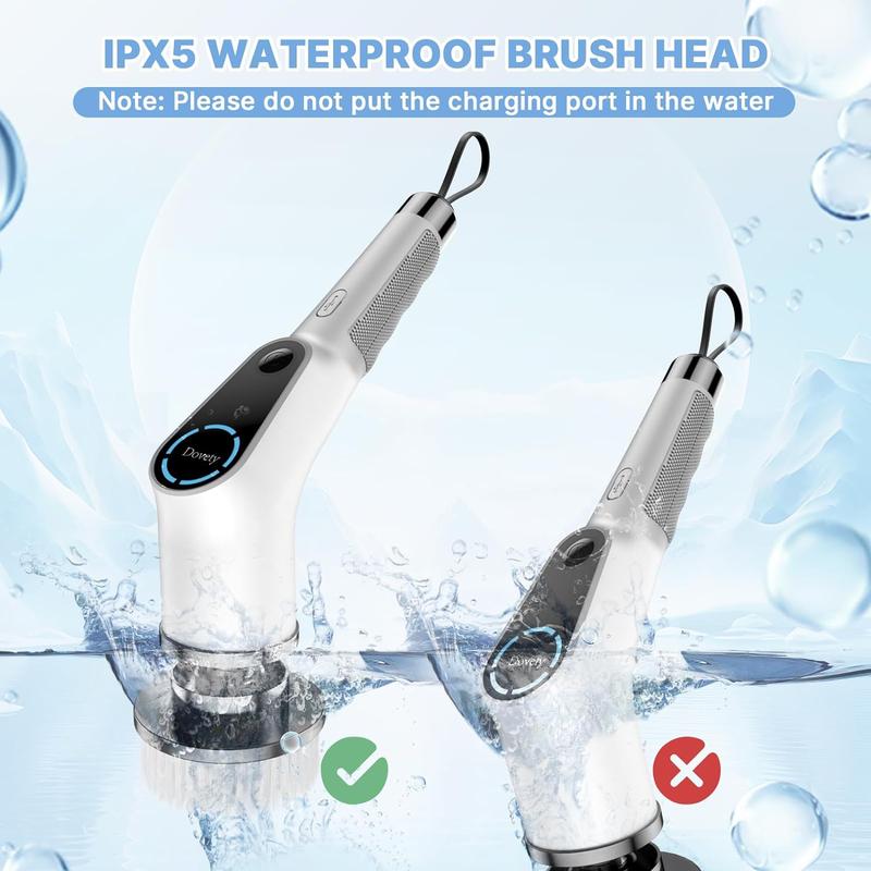 Electric Spin Scrubber, Cordless Power Scrubber Cleaning Tool