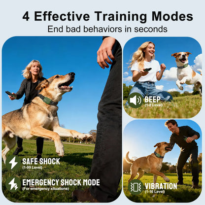 Dog Training Collar 4500FT Dog Training Behavior Aid,