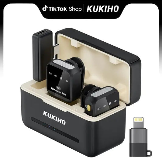 Wireless Mic with Charging Case