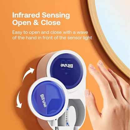 Upgraded Tooth Brush Holder for Bathroom 2.0, Infrared Sensing Toothbrush Cleaner