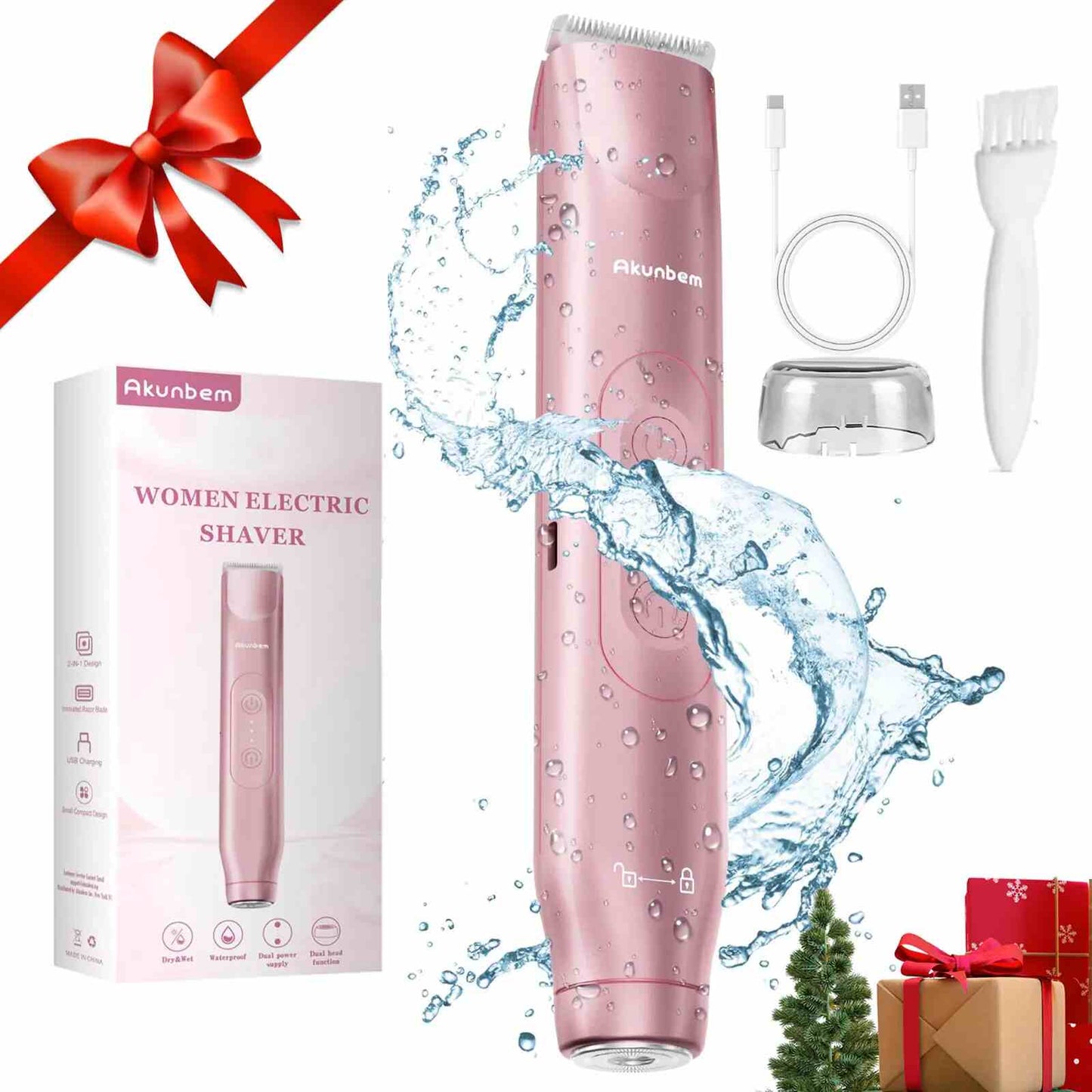 Ultimate Waterproof Body Trimmer: Head-to-Toe Grooming