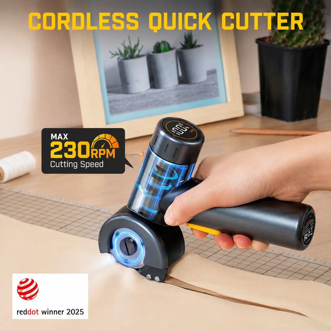 Effortless Power Snip: The Ultimate Cordless Electric Scissors