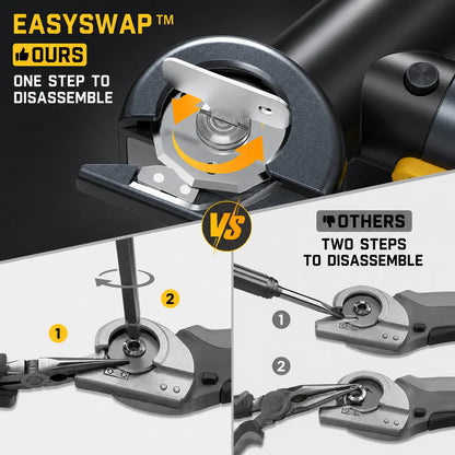 Effortless Power Snip: The Ultimate Cordless Electric Scissors