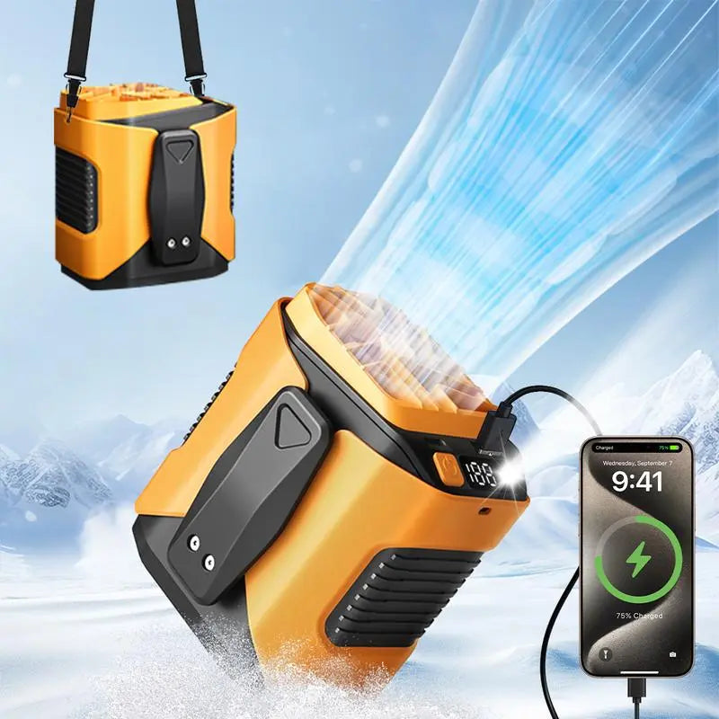 Portable Hurricane Fan with Flashlight