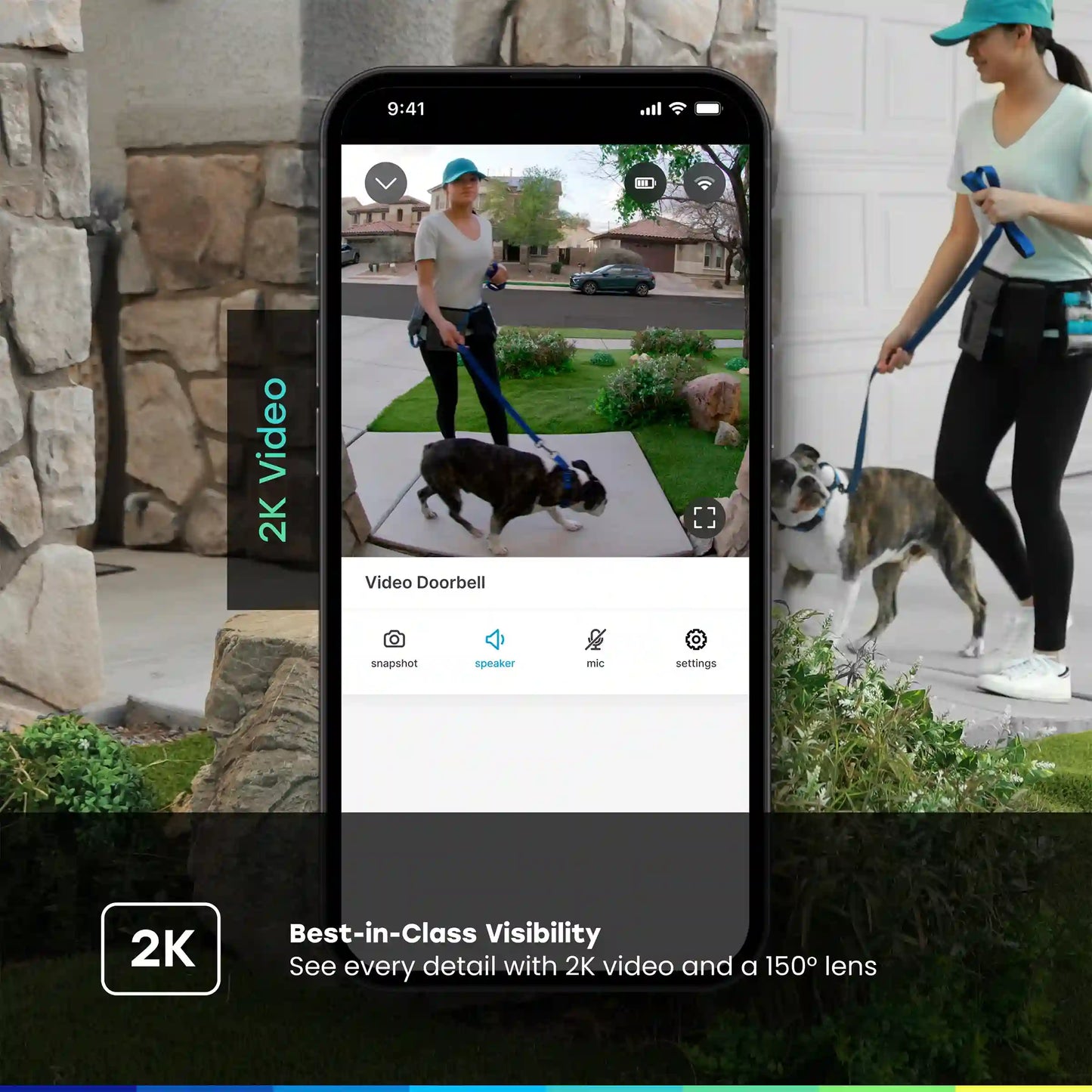 Ultra-Wide View Smart Video Doorbell: Never Miss a Blind Spot Again