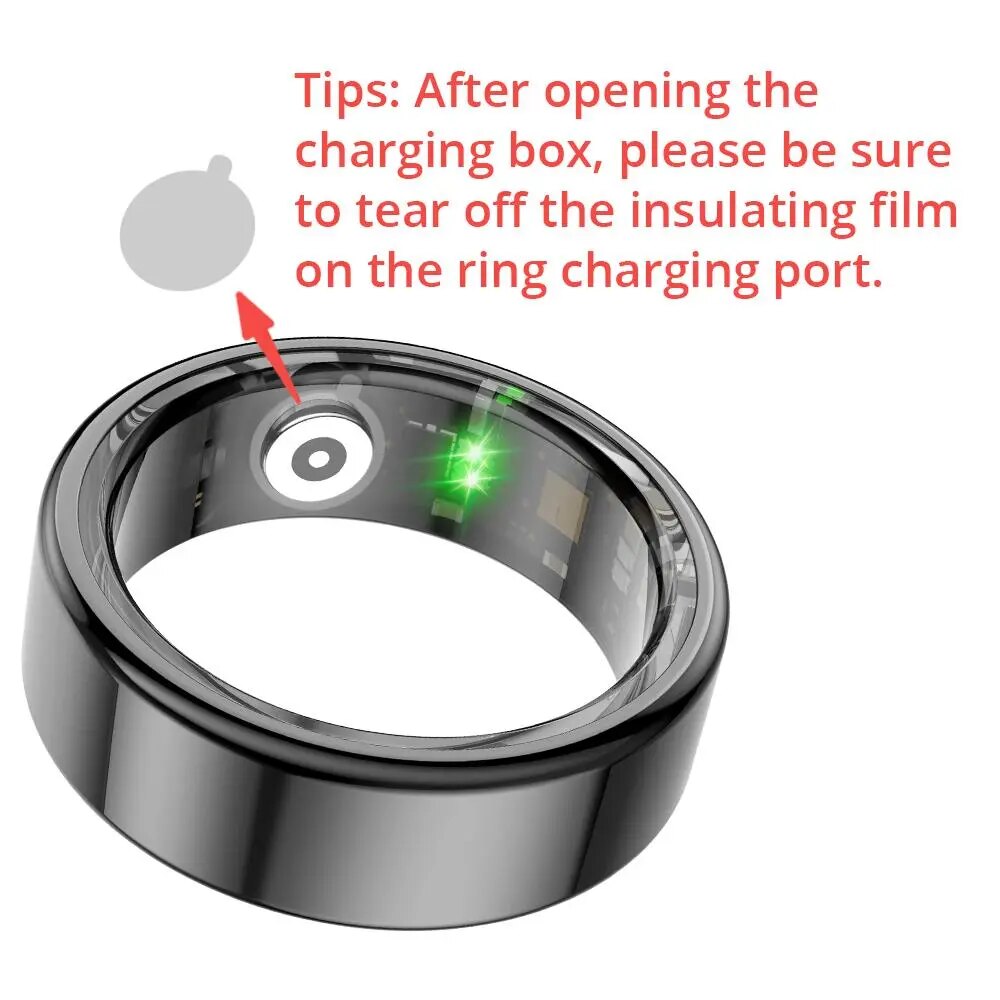 24/7 Biometric Health Tracker Smart Ring