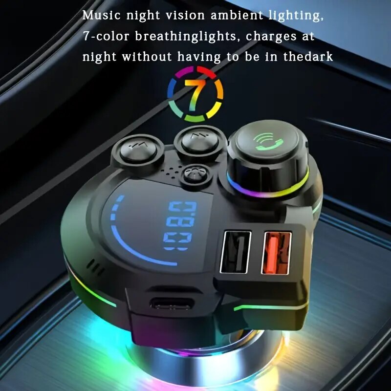 Upgrade Your Drive: PD 20W Bluetooth 5.3 FM Transmitter