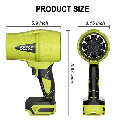 Extreme Airflow Cordless Turbo Jet Blower