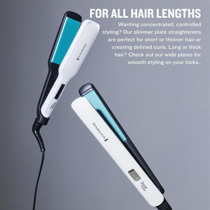 Shine Therapy Hair Straightener with Moroccan Argan Oil Infused Plates