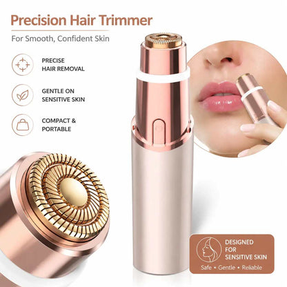 2-in-1 Electric Facial & Eyebrow Hair Trimmer
