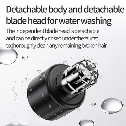 [BUY 1 GET 1 FREE] Precision Electric Nose & Facial Hair Trimmer – Painless & Easy Grooming
