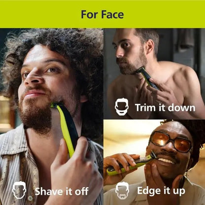 The Ultimate All-In-One Face & Body Hybrid Electric Shaver & Trimmer