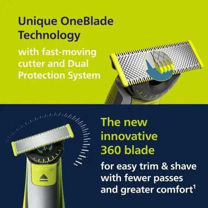 The Ultimate All-In-One Face & Body Hybrid Electric Shaver & Trimmer