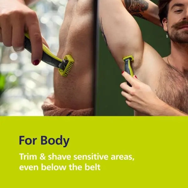 The Ultimate All-In-One Face & Body Hybrid Electric Shaver & Trimmer