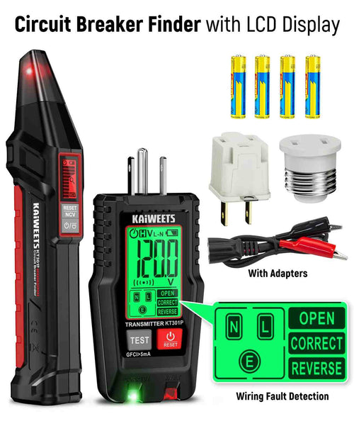 Instant Safety Digital Voltage Tester & Electrical Repair Kit