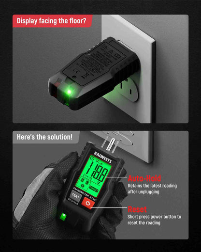 Instant Safety Digital Voltage Tester & Electrical Repair Kit