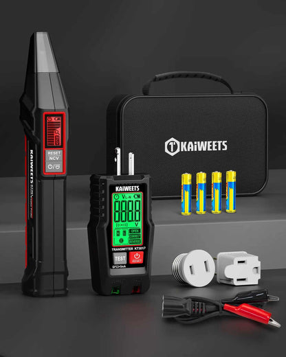 Instant Safety Digital Voltage Tester & Electrical Repair Kit