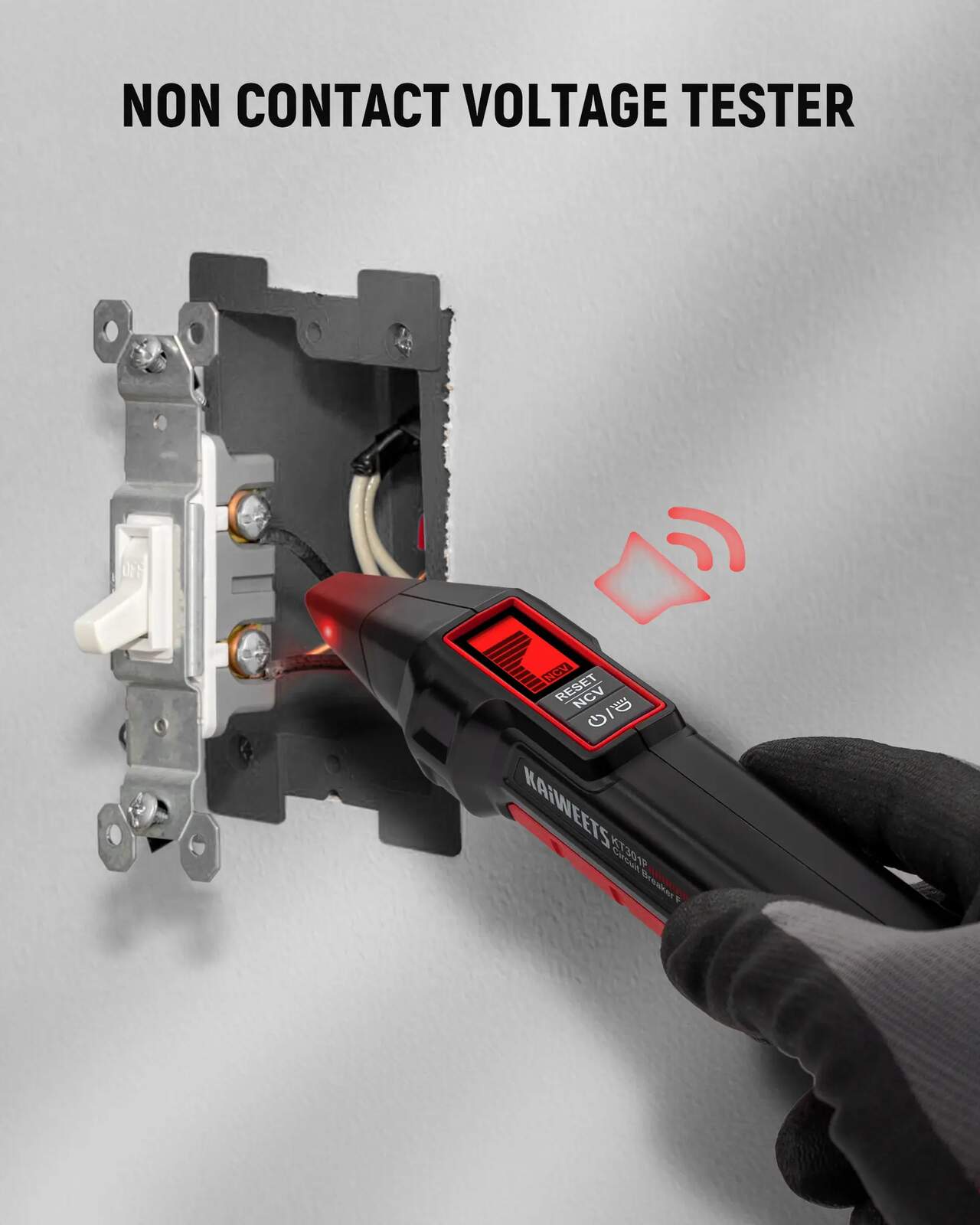 Instant Safety Digital Voltage Tester & Electrical Repair Kit