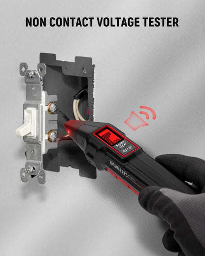 Instant Safety Digital Voltage Tester & Electrical Repair Kit