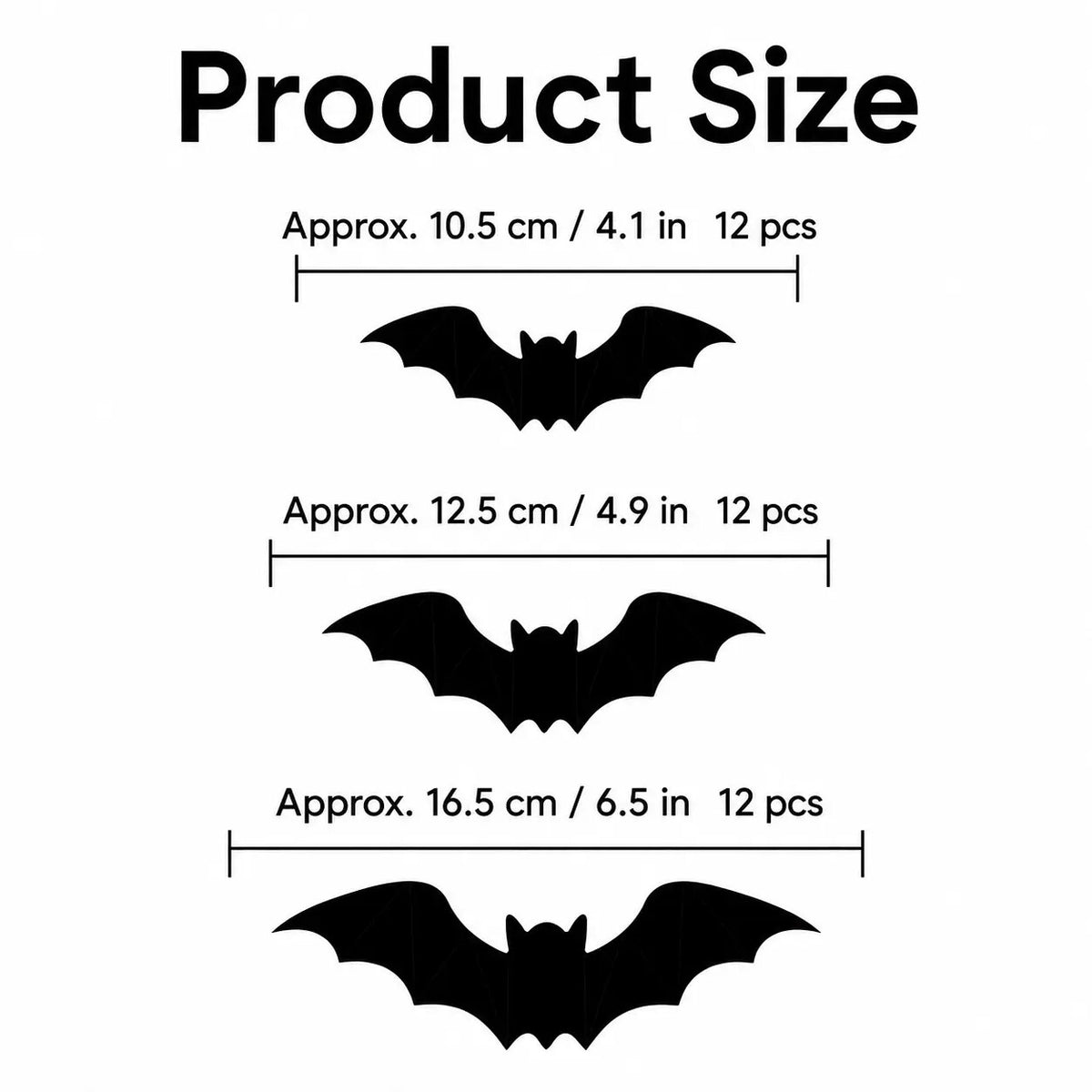 3D Glowing Bat Light LED Wall Stickers: Bendable Spooky Halloween Ornaments
