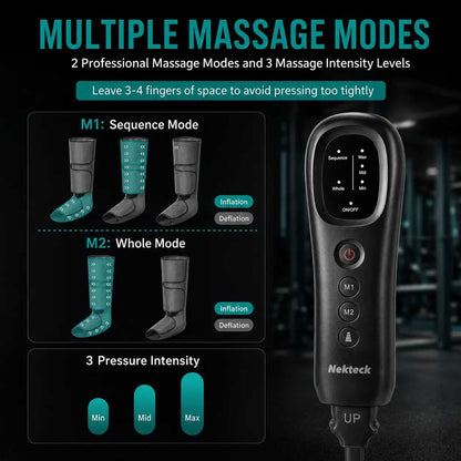 Targeted Air Compression Leg Massager for Deep Circulation & Rapid Recovery