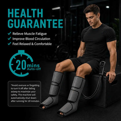 Targeted Air Compression Leg Massager for Deep Circulation & Rapid Recovery
