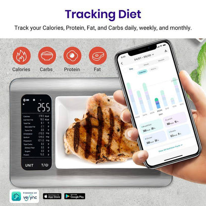 AI Smart Food Scale & Digital Calorie Counter