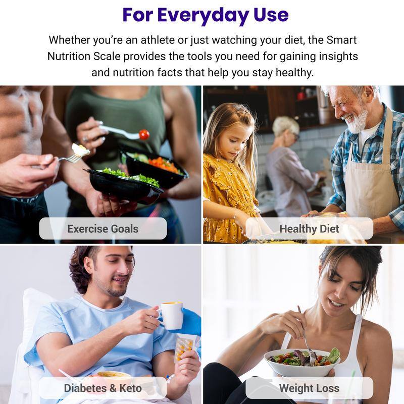 AI Smart Food Scale & Digital Calorie Counter