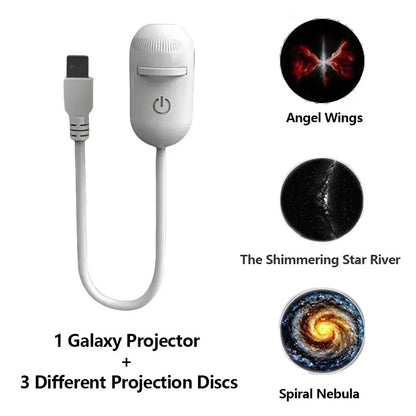 [BUY 1 GET 1 FREE] 2-in-1 Galaxy Starry Sky Projector & Night Light