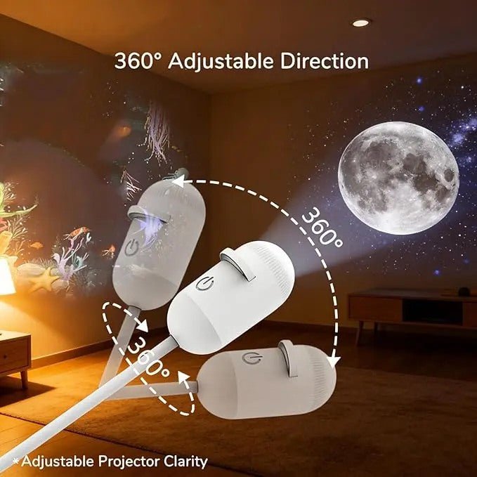 [BUY 1 GET 1 FREE] 2-in-1 Galaxy Starry Sky Projector & Night Light