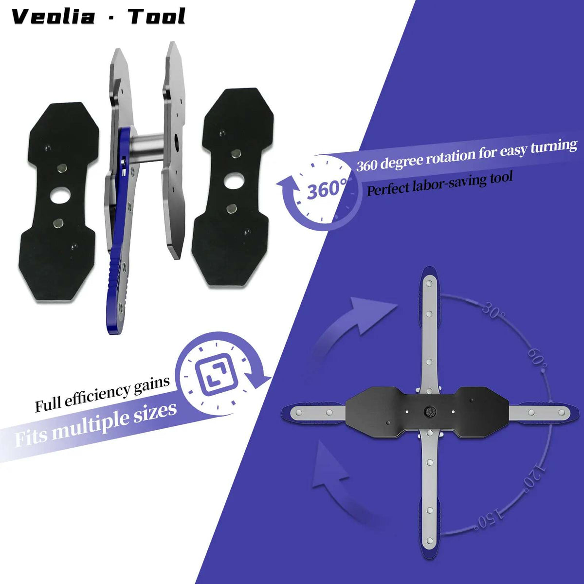 360° Ratchet Brake Caliper Press Tool