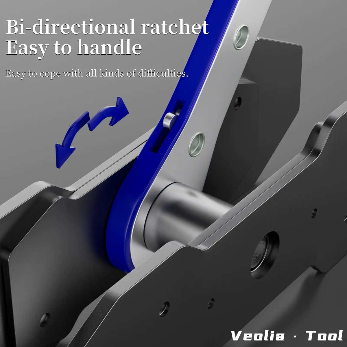 360° Ratchet Brake Caliper Press Tool