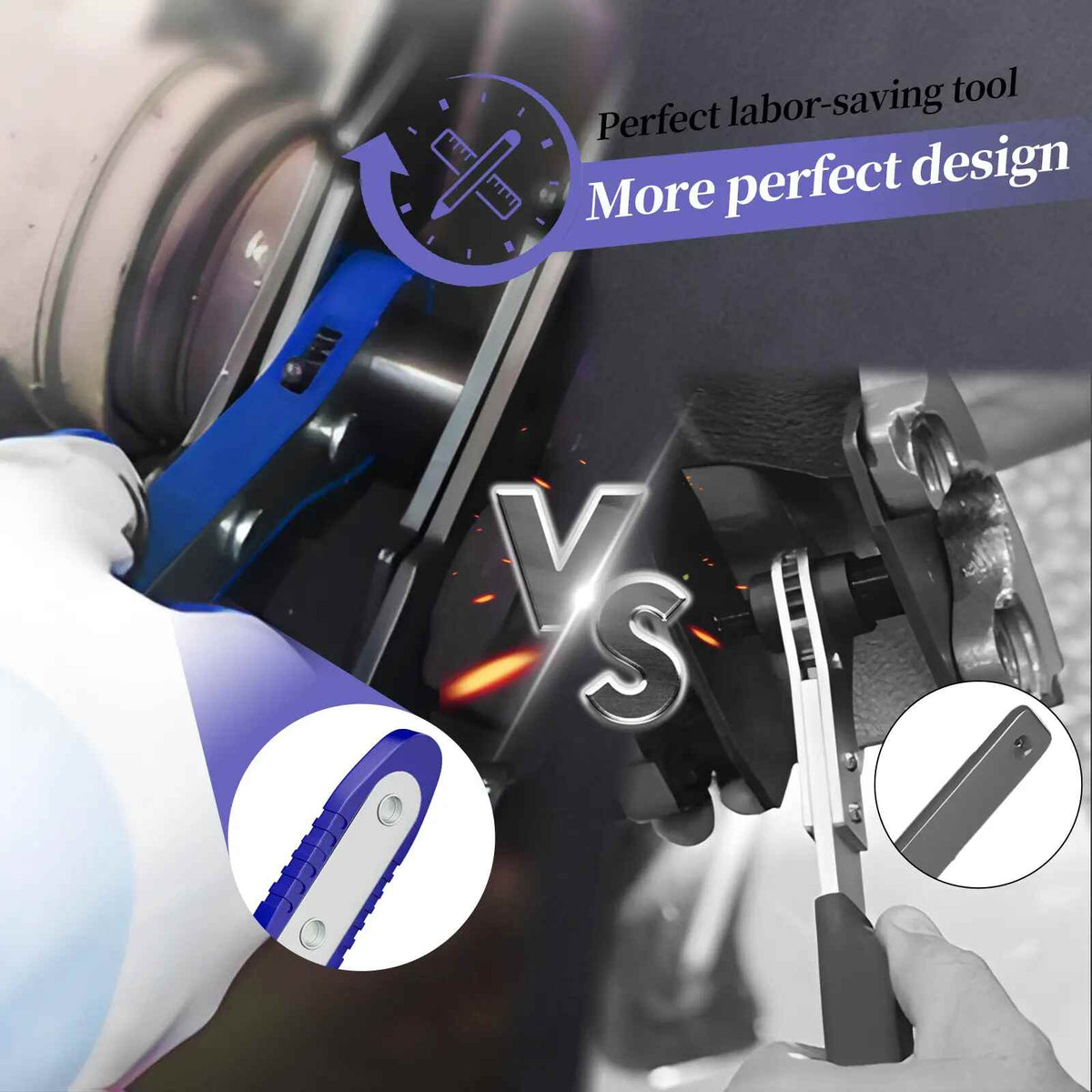 360° Ratchet Brake Caliper Press Tool