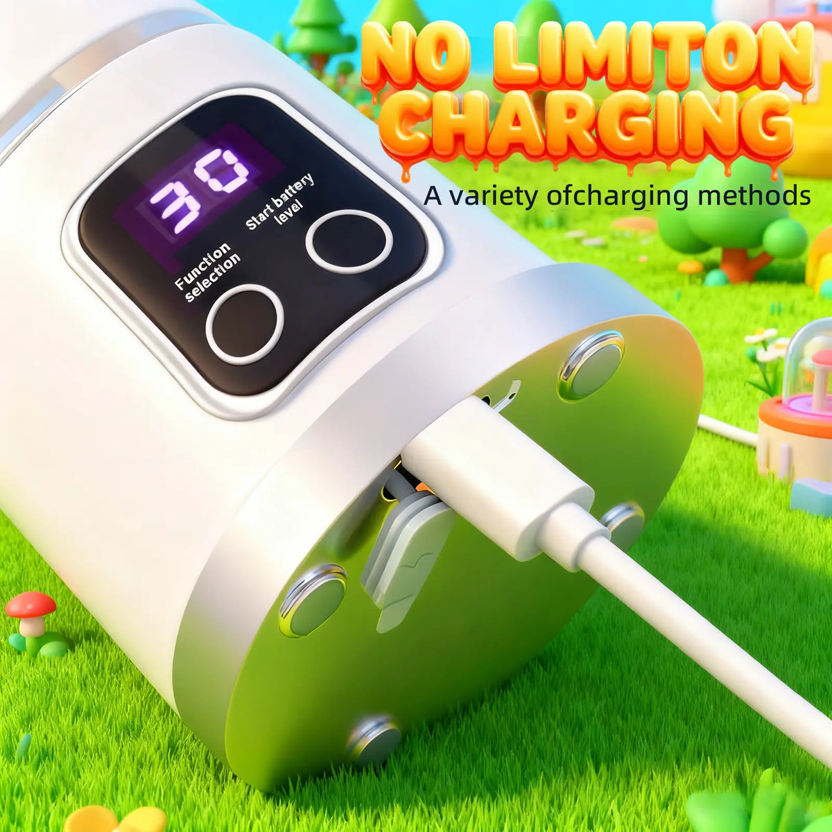 Ultra-Portable High-Capacity Personal Blender for Smoothies & Shakes
