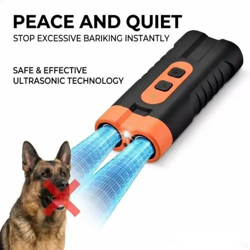 Rechargeable training tool for barking control.