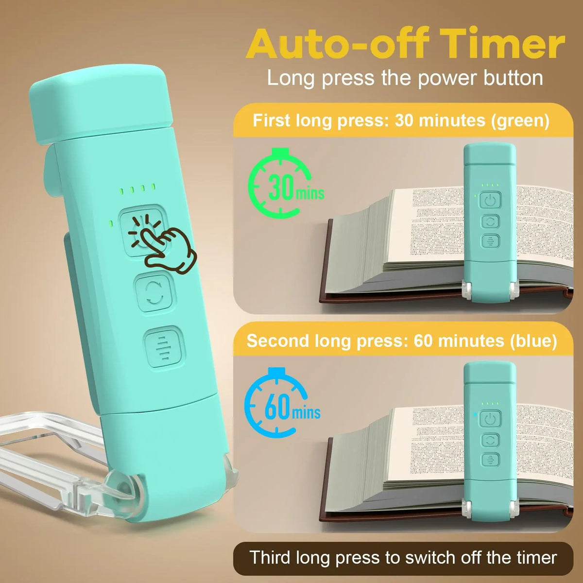 Summer USB Rechargeable Book Light