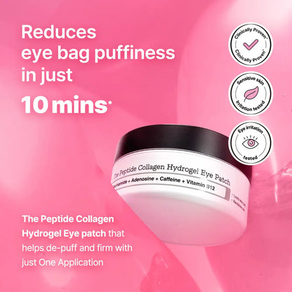 GlowLift 3-Step Skincare Kit – Eye Patches, Hydrogel Masks & Peptide Serum