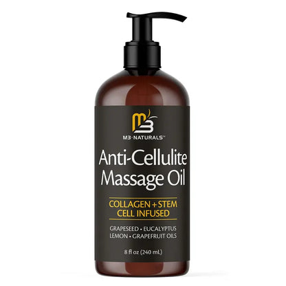 SilkTone Body Massage Oil – Smoothing & Moisturizing Collagen Care, 8oz