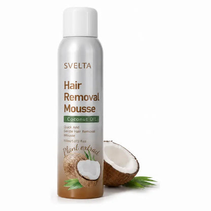 SilkEase Bikini Hair Removal Kit – Gentle Cream & Mousse with Aloe & Coconut Oil