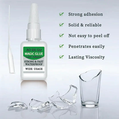 FixBond 10-Pack Fast-Setting Super Glue – Quick Repair Adhesive